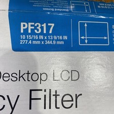 Lot of 2 3M PF170C4F Framed Desktop Monitor Privacy Filter for 17" LCD/CRT New