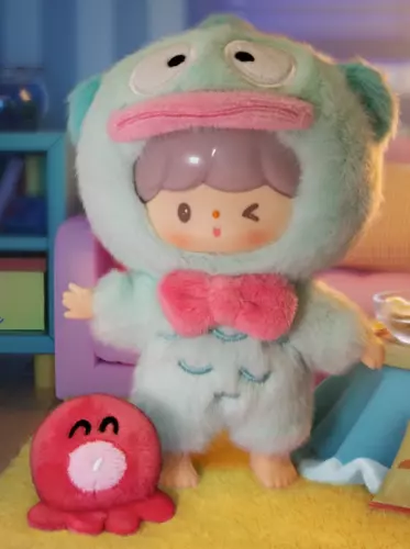 F.UN zZoton Sanrio Love-league Buddies Serie Plüsch Puppe Blindbox bestätigt - Bild 10 von 19