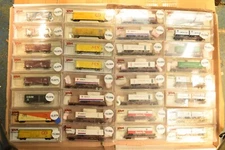 N Scale ATSF SF BN UP SP PMA LN RI LV ACY C&IM TOFC BOX cars sold individually,