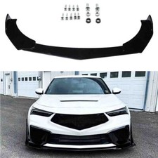 Front Bumper Lip Splitter Spoiler Cover Accessories Part For Acura Integra