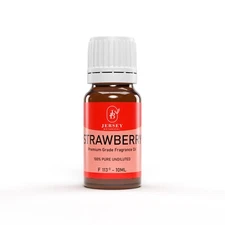 Strawberry Fragrance Oil 10ml. Premium Grade Scented Oil 100% Pure Candle Making