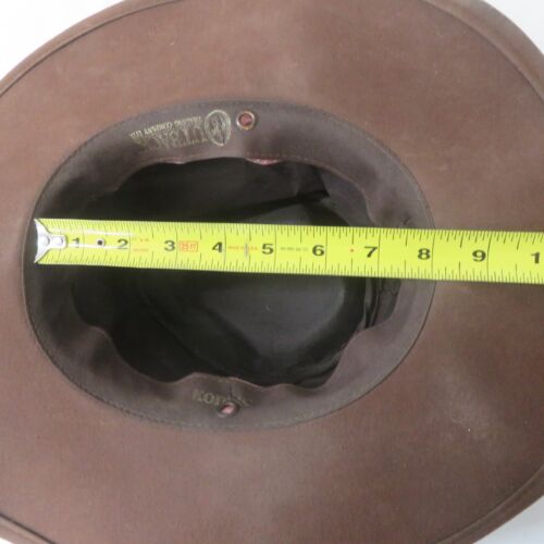 Outback Trading Company Australian Oilskin Safari Hat Kodiak - Picture 15 of 17