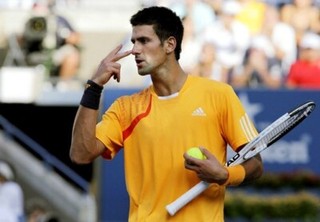 Adidas Tennis Shirt Novak Djokovic 2009 us open very rare 'edge' collectable