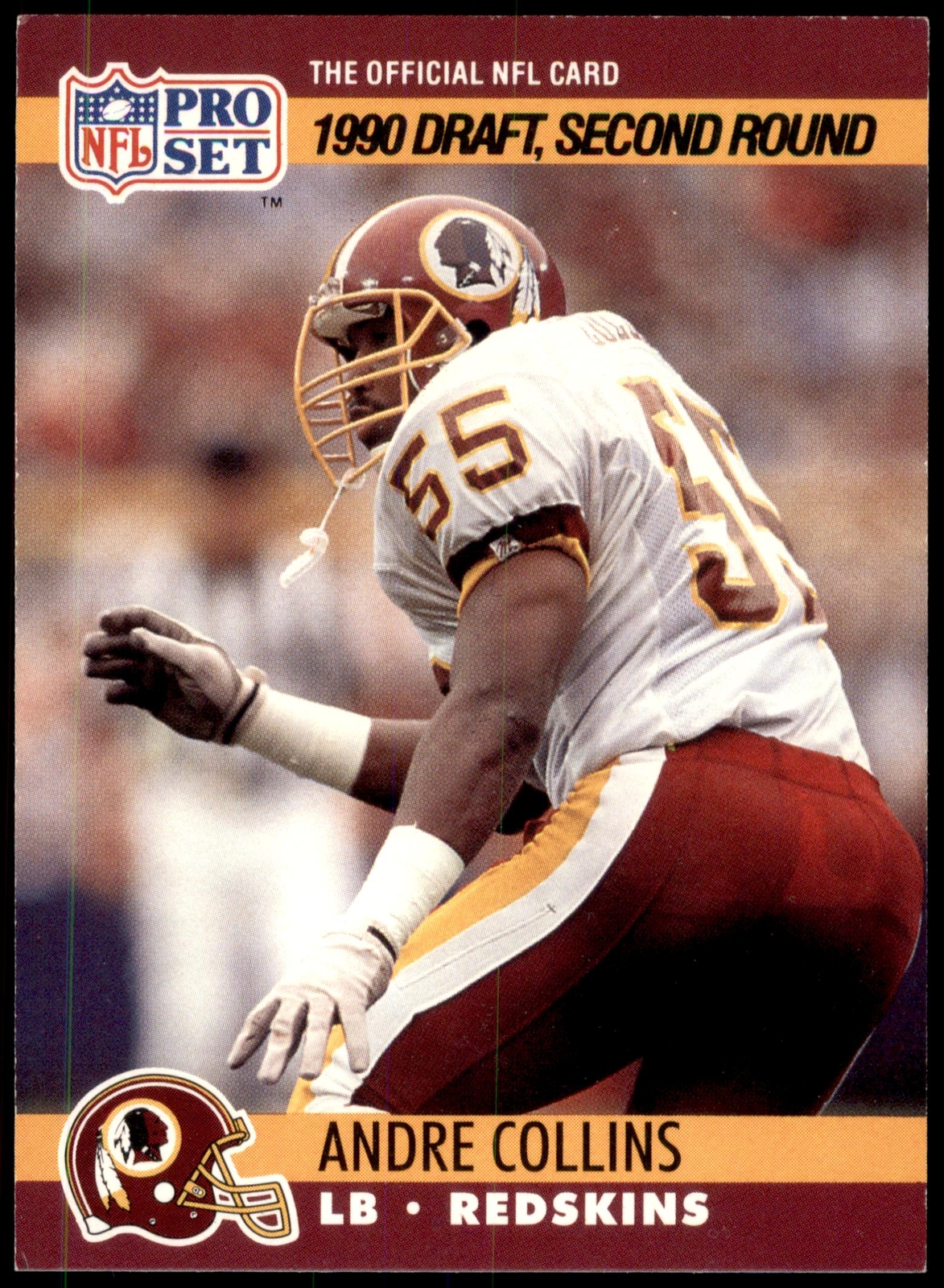 Andre Collins #715 1990 Pro Set