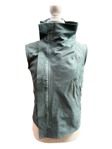 Rick Owens Olmar & Mirta Black Wash Mountain Wizard Vests | eBay
