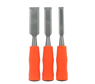 Buck Brothers 120203K 3-Piece Wood Chisel Set With Acetate Handles | 1/2 Inch, 