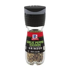  Garlic Pepper Seasoning Grinder, 1.23 Oz