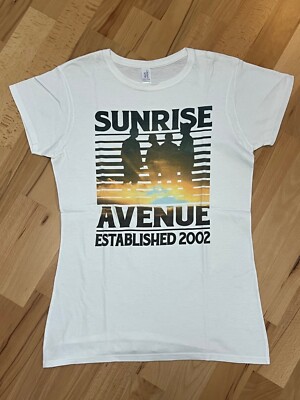 T-Shirt | Sunrise Avenue | Established 2002 | Gr. L | Samu Haber