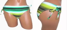 Puma NEW Black Green Womens S Small 4 6 Swims...