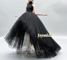 Black Dress For Fashion Royalty Integrity Poppy Parker NuFace Dolls Coat Dress