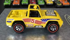 CUSTOM HOT WHEELS BAJA BRUISER - FLYING COLORS ERA, REDLINE
