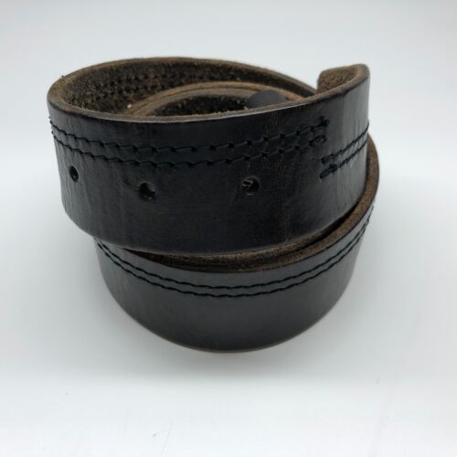 "Cinturón informal activo Camel marrón para hombre talla 42 cuero genuino envejecido 1 1/2" - Imagen 2 de 12