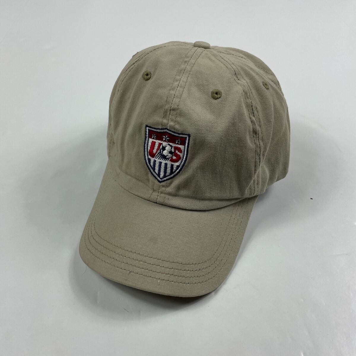 VINTAGE USA Soccer Hat Adult Nike Shield Adjustable Strap VINTAGE USA Soccer Hat Adult Nike Shield Adjustable Strap