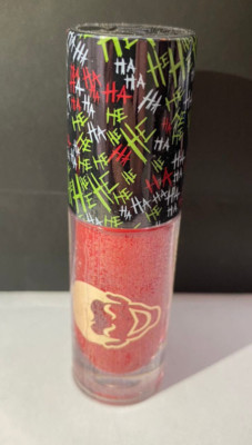 Makeup Revolution X DC Joker Red Lip Gloss Lipgloss NEW Sealed