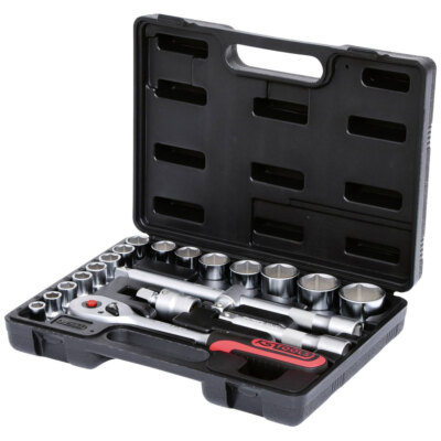 KS Tools 911.0620 1/2'' Socket Set, 20 Pcs