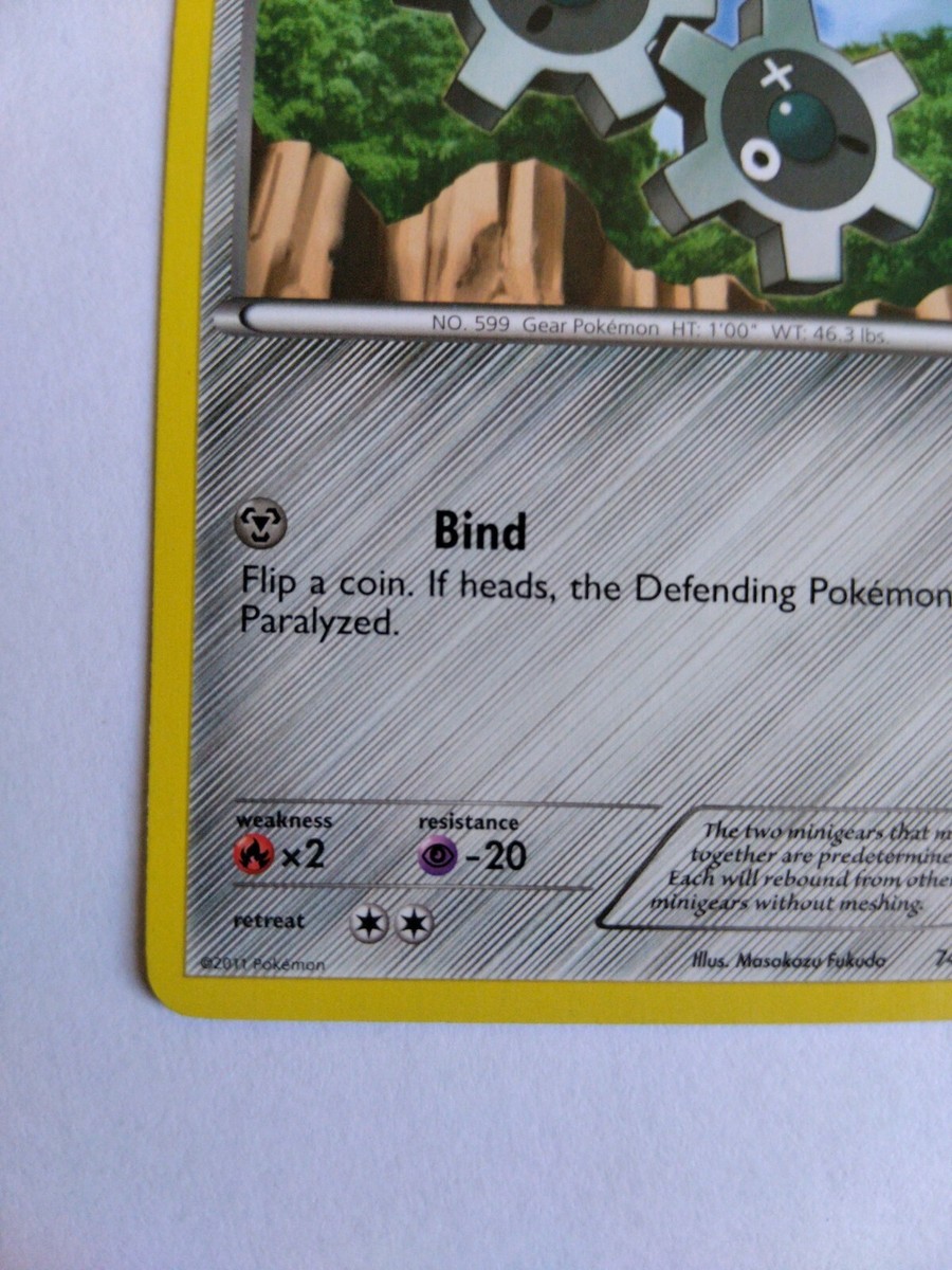 klink pokemon card value Klink 74/114 Pokemon TCG Black & White Regular Common