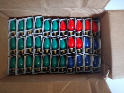 128 C7 Multi Color Incandescent Replacement Bulbs, 32 4 Packs, Target Brands 