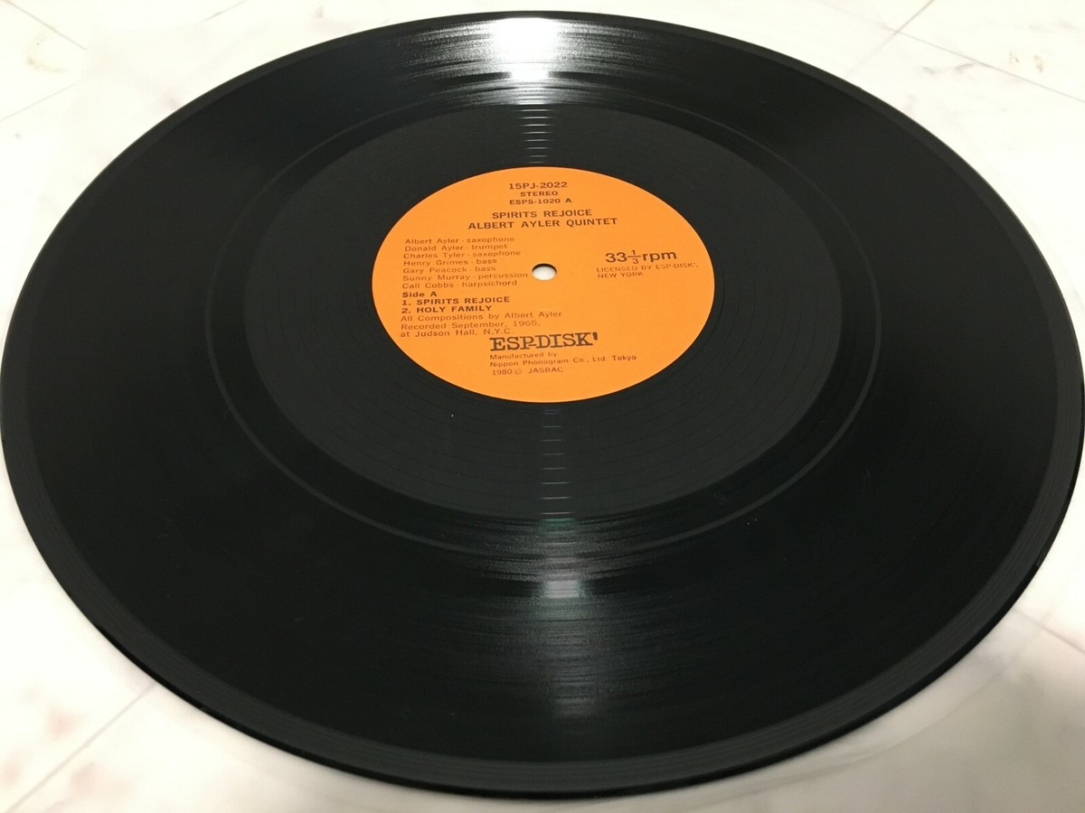 ALBERT AYLER / SPIRITS REJOICE JAPAN ISSUE LP W/OBI | eBay