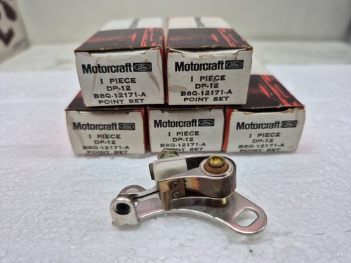 VINTAGE IGN POINTS FORD FD8183 A101V 5 SETS DP-12 B8Q-12171-A FD8183