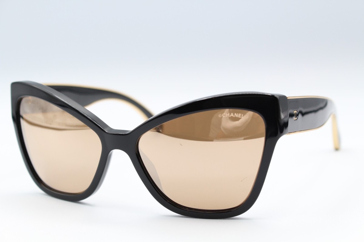 CHANEL ブラック サングラス　5277-A501 シャネル CHANEL 偏光サングラス レディース メンズ （マット