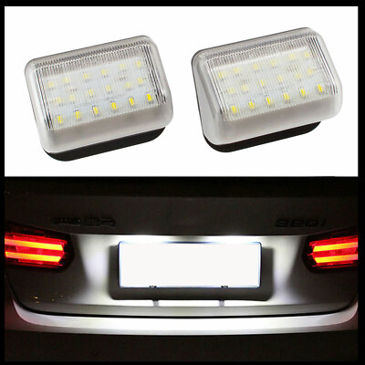 Für Mazda 6 GG + Kombi GY / CX-5 / CX-7 2x 18 LED PREMIUM Kennzeichenbeleuchtung