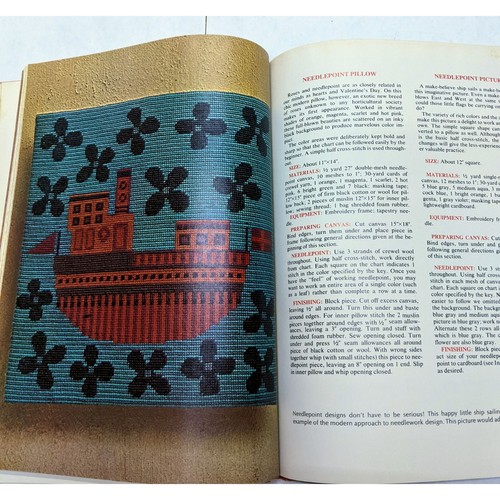 Creative Needlework Pattern Antique Book - Picture 3 of 5