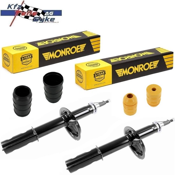 2X Monroe StossdÄMpfer + Protection KIT Vorne FÜR Citroen / Fiat / Peugeot-image