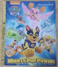 Little Golden Books Paw Patrol Mighty Pup Power New
