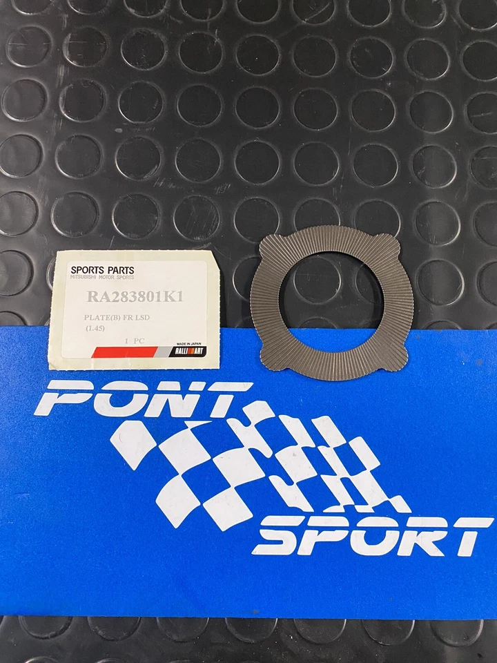 DISCO FRIZIONE FRONT LSD RALLIART FRICTION MITSUBISHI LANCER EVO RA283801K1 Foto 2 de 2