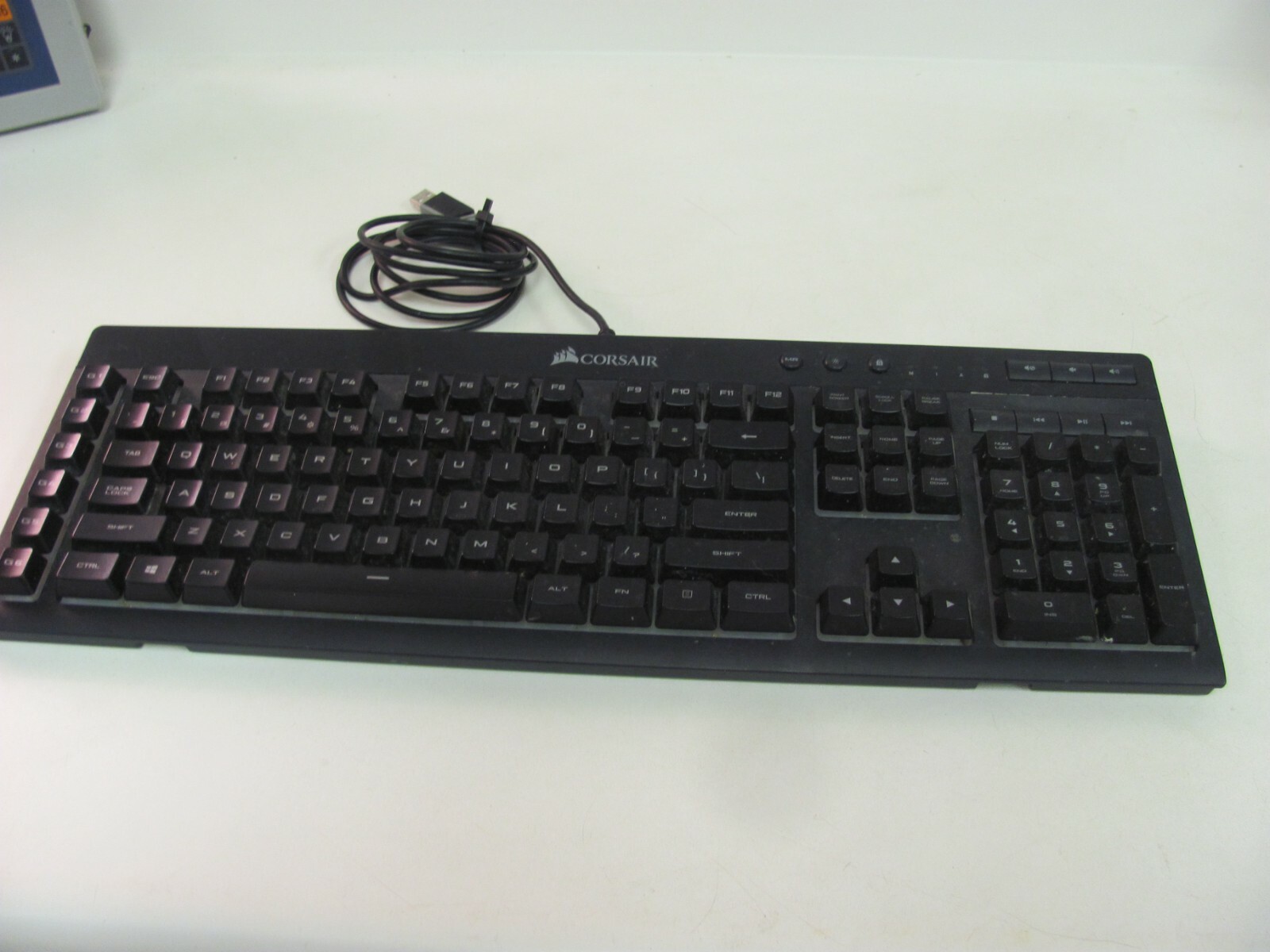 Corsair K55 Wired RGB Backlit Gaming Keyboard RGP0031 WORKS!!!