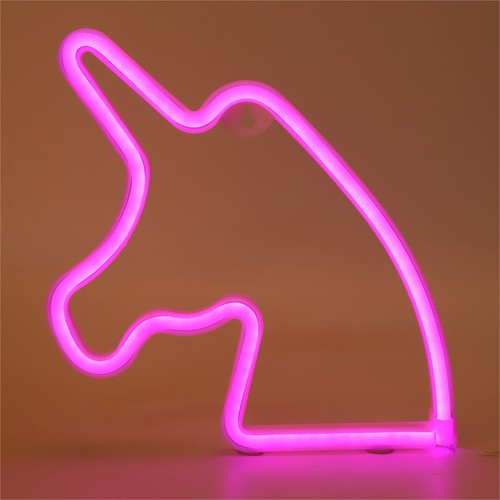 Neon Sign Romantic Pink Lights USB-Anschluss Safe Use LED Neon Light Für Ra FAT - Bild 14 von 24