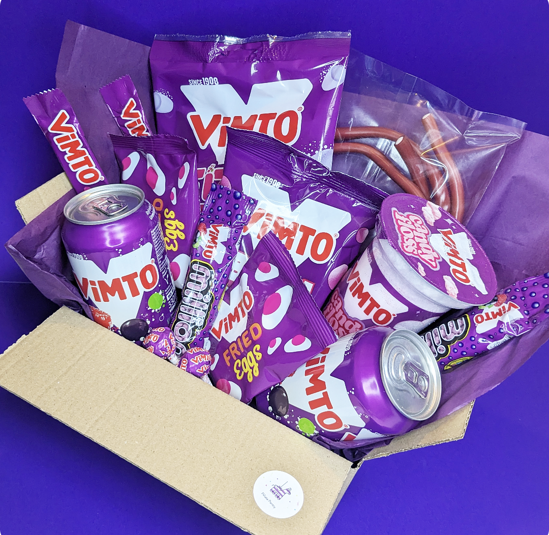 VIMTO MEGA SWEET BOX Sweet Shop Candy Gift Bundle