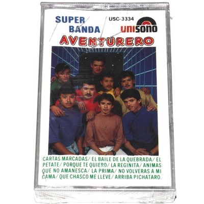 Super Banda Aventurero (Cassette Tape 1992) NUEVO SELLADO NEW SEALED
