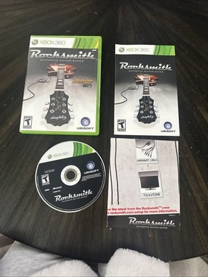 XBOX 360 Game Rocksmith CIB Complete In Box 