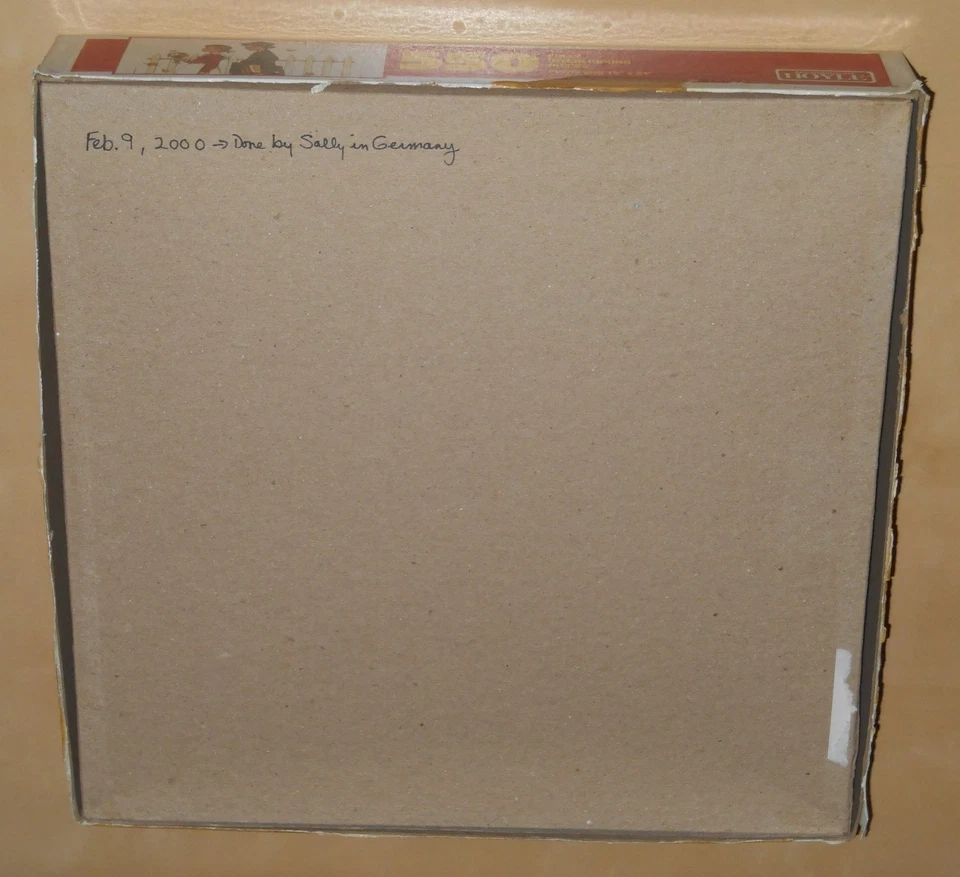 Scholarly Pace 550 Piece Jigsaw Puzzle Hoyle 8588 Norman Rockwell 1997 COMPLETE - Image 3 of 3