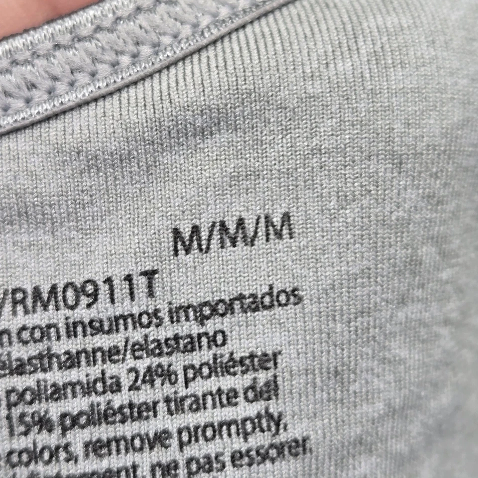 Sujetador Warners Mujer Gris Medio Camiseta Inalámbrico Tejido Correa Suave Foto 4 de 4