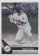 2021 Bowman Platinum Top Prospects Auto Omar Estevez #TOP-51 Auto 2k3