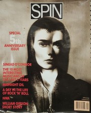 Sinead O'connor 1990 Spin Magazine promotional poster Excellent New Old Stock
