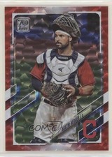 2021 Topps Red 121/199 Austin Hedges #572 0ne3