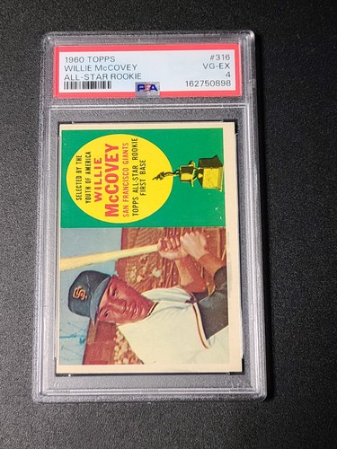 1960 Topps Willie McCovey #316 card