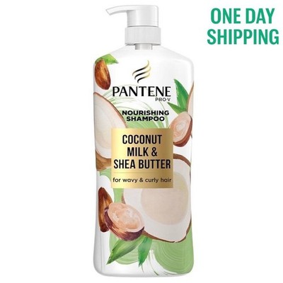 Pantene Pro-V Nourishing Shampoo, Coconut Milk & Shea Butter, 38.2 fl. oz.