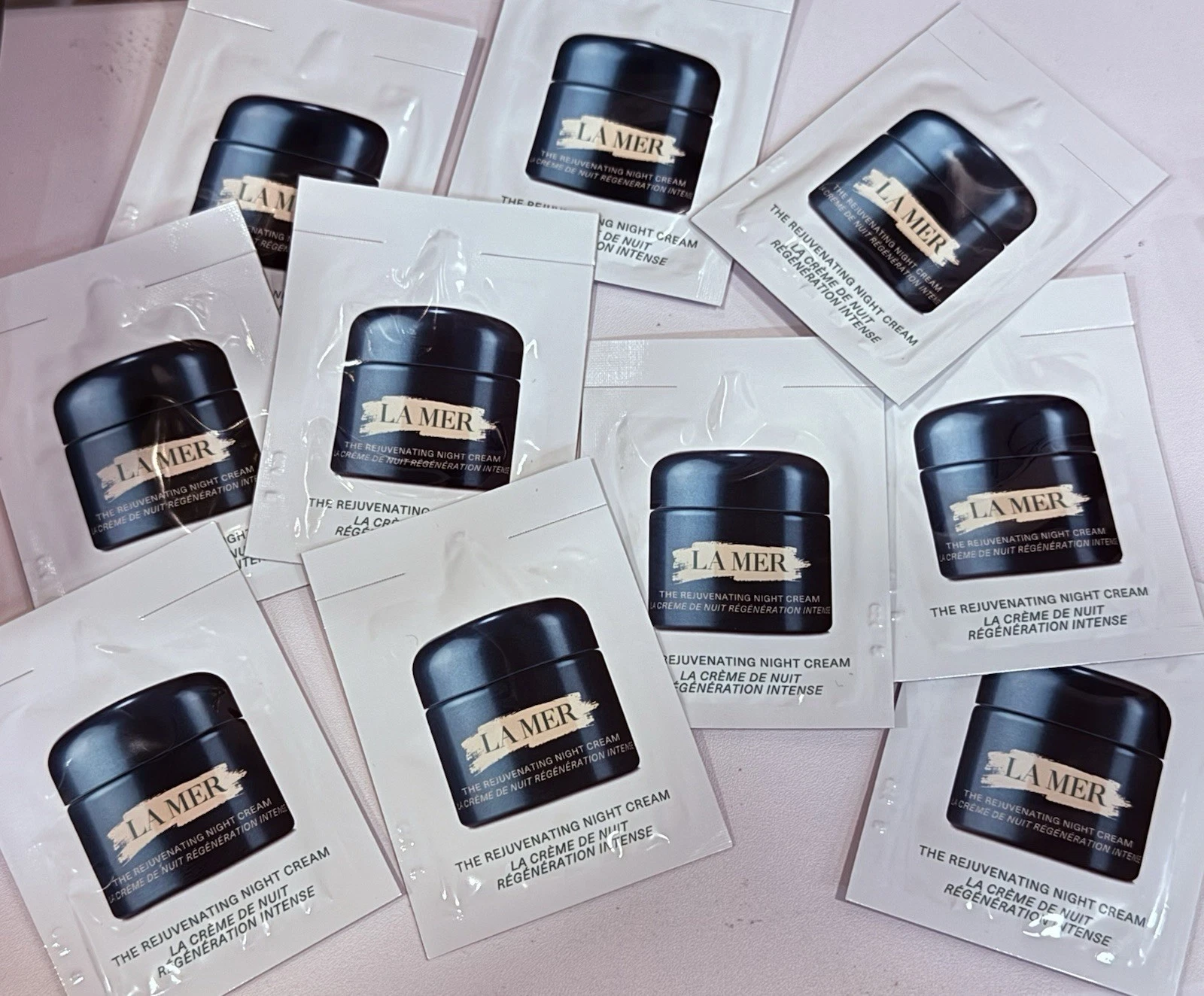 10x La Mer Rejuvenating Night Cream 1.5ml Samples EXP 2028