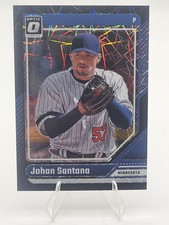 2024 Panini Donruss - Optic Johan Santana #84 Black Velocity Prizm /39 -NM+ -MB