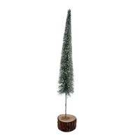 Led Tannenbaum GrüN/Verschneit Ca. 40 Cm Weihnachten Advent Weihnachtlich