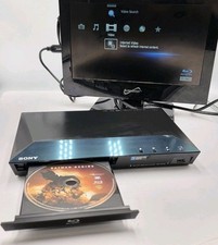 Sony BDP-S3100 Blu-Ray DVD Player Wi-Fi Streaming No Remote Tested Works