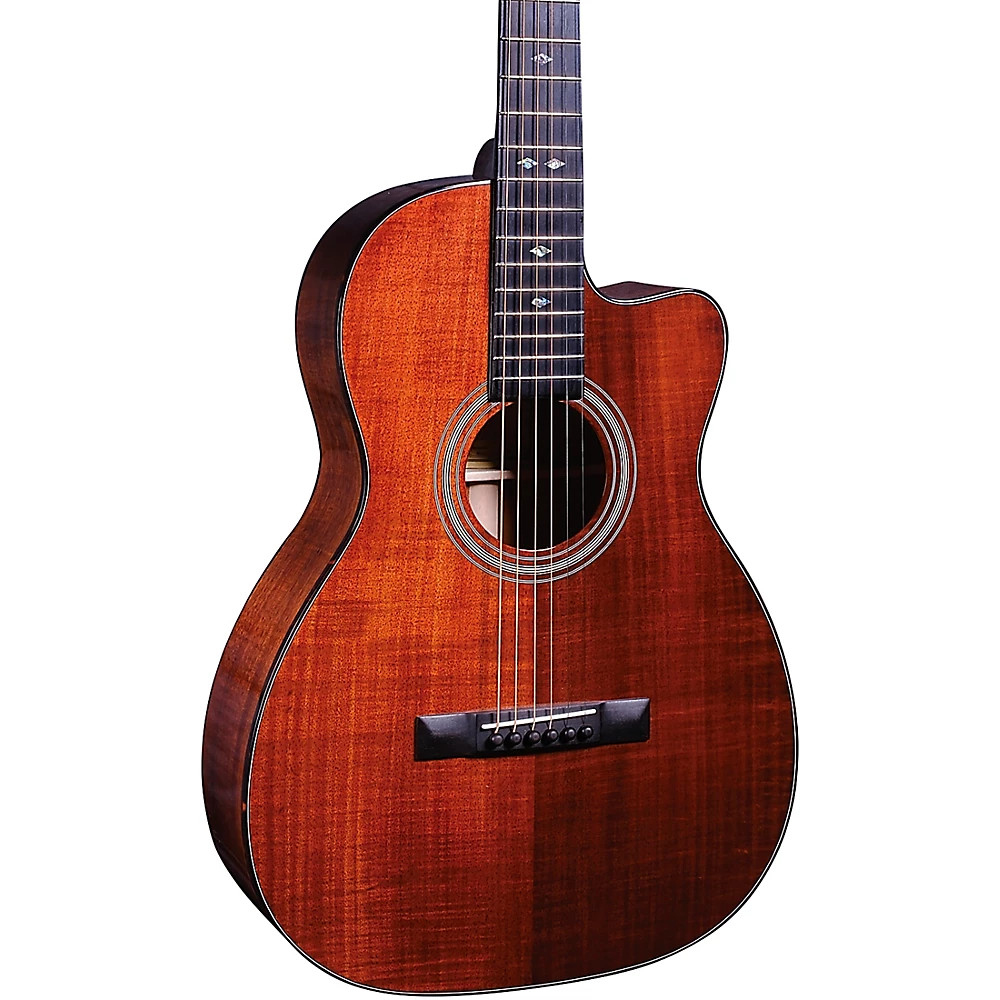 Recording King RP2-729-C Tonewood Reserve Koa 00 Cutaway Acoustic Guitar Natural 305690₽