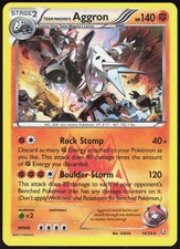 Double Crisis Team Magma's Aggron 14/34 Holo Rare Pokemon Holo NM/M on eBay