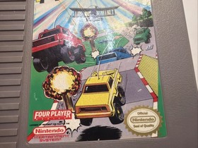 R.C. Pro-AM II 2 Nintendo NES +Dustcover Tested Authentic CLEAN