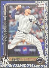 2025 TOPPS CLAY HOLMES TEAM BORDER NEW YORK YANKEES #292