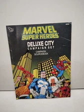 Marvel Super Heroes Role Playing Game Deluxe City Campaign Sourcebook ONLY 1986